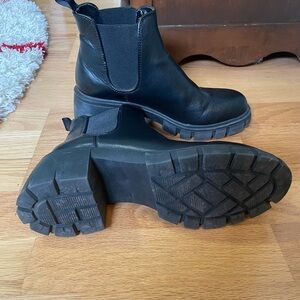 Steve Madden Chunky Sole Ankle Boots